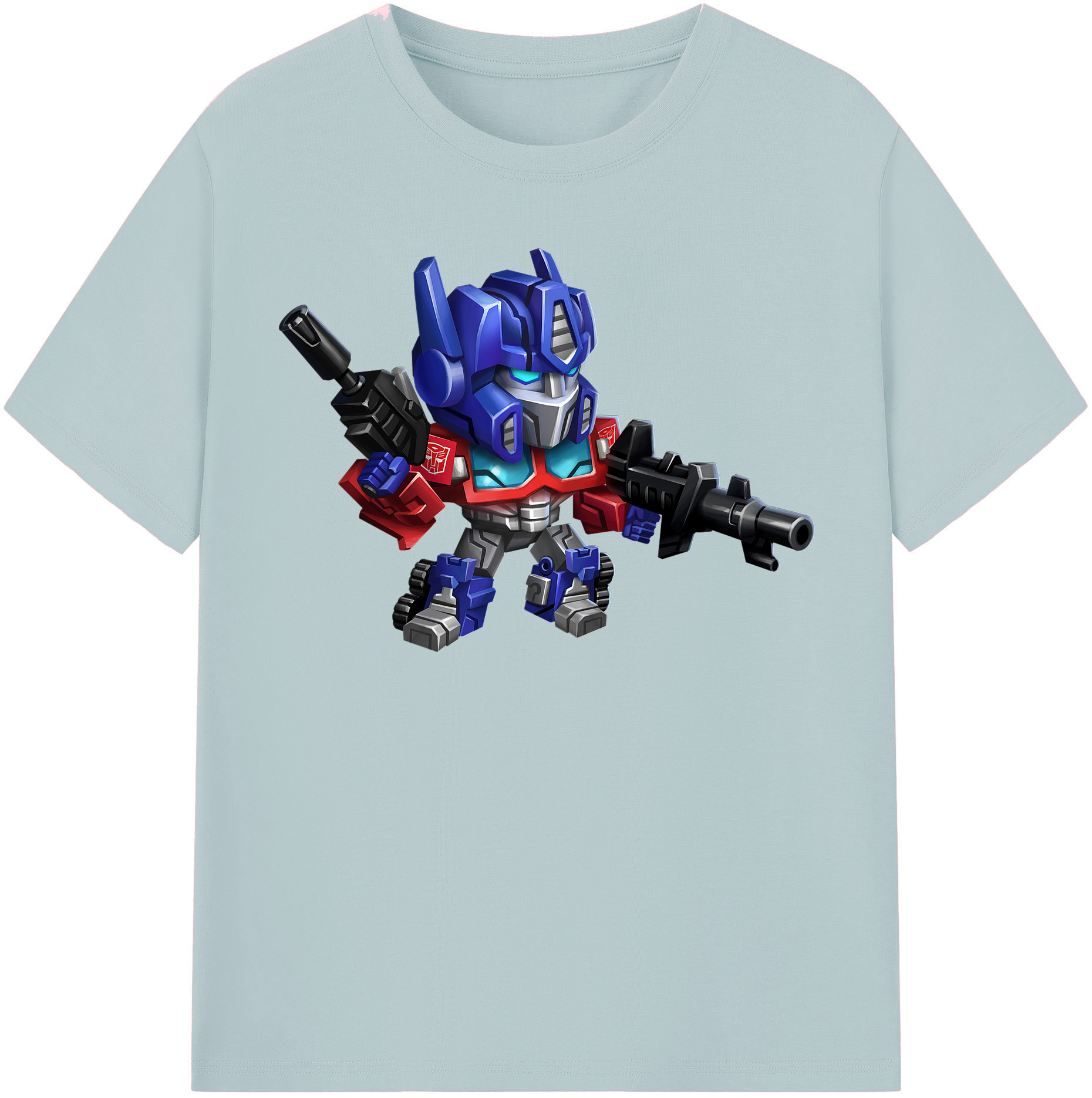 （画像用）  綿100％半袖Tシャツ（フロントプリント）